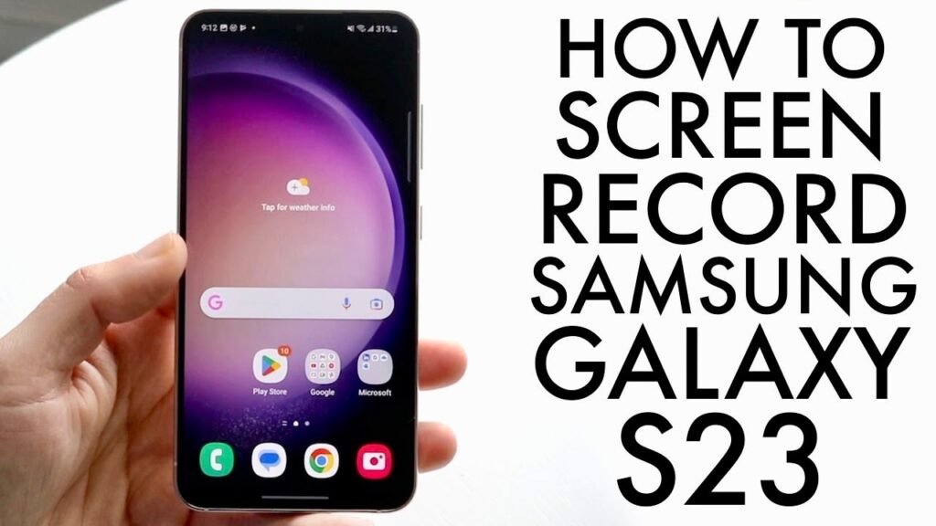 How to Screen Record on Samsung